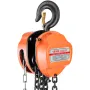 Hand Chain Hoist, 2 Ton Capacity, Manual Chain Block with Upgrade G80 Galvanized Chain, 6 m Lifting Height, Heavy Duty Pulley Ho
