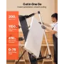 Hot Wire Foam Cutter, 200W Freestanding Styrofoam Cutter with 6PCS Nickel-Chromium Heating Wires, Professional Electric Cutting 