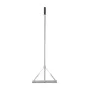 VEVOR Landscape Rake, 1510 mm Handle 508 mm Wide Head, Large Heavy Duty Aluminum Landscaping Level, Asphalt Rake Tool for Asphal