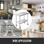 Rustfrit stål Catering Arbejd Tabel 30x18 tommer kommercielt