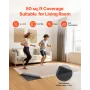 Rug Pad 2.44 x 3.05 m, Non-slip Carpet Area Pad, Rug Mat Padding with Dual Surface Felt Cushion & Rubber Gripper, Hardwood Floor