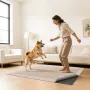 Rug Pad 2.44 x 3.05 m, Non-slip Carpet Area Pad, Rug Mat Padding with Dual Surface Felt Cushion & Rubber Gripper, Hardwood Floor
