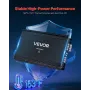 VEVOR Car Audio Amplifier, 4-Channel Bridgeable Car Amplifier, Multichannel Class AB Stereo Amp, Max. 4 x 250W at 4 Ohms / 4 x 5