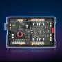 Car Audio Amplifier, 4-Channel Bridgeable Car Amplifier, Multichannel Class AB Stereo Amp, Max. 4 x 250W at 4 Ohms / 4 x 500W at