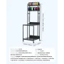 3D Printer Filament Opbevaringsrack, 4-Tier 3D Printer Stand