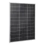 VEVOR 2PCS 100W Bifacial Solar Panels, 23% High-Efficiency N-Type Monocrystalline PV Module with MC4 Output & Aluminum Frame, IP