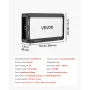 VEVOR Car Audio Amplifier, 4-Channel Bridgeable Car Amplifier, Multichannel Class D Stereo Amp, Max. 4 x 500W at 4 Ohms / 4 x 10