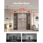 Pocket Door Frame Kit, for 1219-1829mm Wide 2032mm High Door, Pocket Door Kit with Two-Way Soft Close Mechanism, Slide Smoothly 