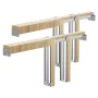 Pocket Door Frame Kit, for 1219-1829mm Wide 2032mm High Door, Pocket Door Kit with Two-Way Soft Close Mechanism, Slide Smoothly 