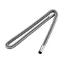 VEVOR Exhaust Hose, 1490mm Stainless Steel Exhausts Hose, Diesel Heater Flexible Exhaust Pipe with 2 Hose Clamps, Exhausts Hoses