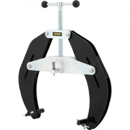 Ultra -klemme, 5 til 12 i diameter, rørklemme med høj styrke med hurtige skuespillerskruer, stålrørjusteringsværktøj med letvægt