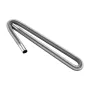 Exhaust Hose, 1200mm Diesel Heater Flexible Exhaust Pipe, Stainless Steel Exhausts Hose with 2 Hose Clamps, Exhausts Hoses Kit D