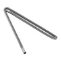 Exhaust Hose, 1980mm Stainless Steel Exhausts Hose, Diesel Heater Flexible Exhaust Pipe with 2 Hose Clamps, Exhausts Hoses Kit D