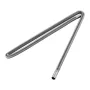 Exhaust Hose, 1980mm Stainless Steel Exhausts Hose, Diesel Heater Flexible Exhaust Pipe with 2 Hose Clamps, Exhausts Hoses Kit D