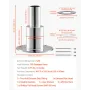 Thru Hull Exhaust Skin Fitting, 24mm Diesel Heater Exhaust Skin