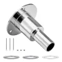 Thru Hull Exhaust Skin Fitting, 24mm Diesel Heater Exhaust Skin