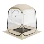 Pop up-sportstelt, 1,27x1,27 m klart bobletelt til 1 person