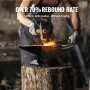 Enkelt horn Anvil, 22 kg støbt stålammel, høj hårdhed robust