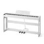 Weighted Digital Piano, 88 Keys Fully Weighted, Electric Piano Keyboard with Furniture Stand, Power Adapter, Triple Pedal, Recor