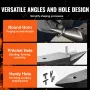 Enkelt horn Anvil, 22 kg støbt stålammel, høj hårdhed robust