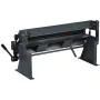 Box and Pan Brake, 24-Inch, 0-130 Degrees Sheet Metal Bending Brake, Portable Metal Bender with 20 Gauge Low Carbon Steel 14 Gau
