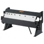 Box and Pan Brake, 24-Inch, 0-130 Degrees Sheet Metal Bending Brake, Portable Metal Bender with 20 Gauge Low Carbon Steel 14 Gau