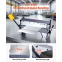 Box and Pan Brake, 610 mm/24 inch Sheet Metal Bending Brake,16-Gauge Mild Steel Capacity, 0-135 Degree Adjustable, Metal Bender 