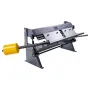 Box and Pan Brake, 610 mm/24 inch Sheet Metal Bending Brake,16-Gauge Mild Steel Capacity, 0-135 Degree Adjustable, Metal Bender 