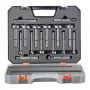 Forstner Bit Set, 16 Pcs Forstner Drill Bits Set, 6.4mm to 41.3mm, Carbon Steel, with Universal Round Shank, Forstner Drill Bit 