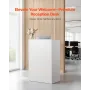 VEVOR reception, 60 cm rektangulært frontbord, moderne kontorreception med skuffe, lille minimalistisk detailhandel C