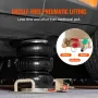 Air Jack, 3 Ton/6600 lbs Triple Bag Air Jack, Air Bag Jack Lift Up to 450 mm, 3-5S Fast Lifting Pneumatic Jack, with Side Handle