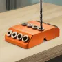 VEVOR Drill Guide, 30/ 45/ 90 Degree Angle 4 Sizes Portable Precision Drilling Guide Jig, for Drilling Angled or Horizontal Hole