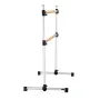 VEVOR Ballet Barre, Double Beechwood Barre Bar for Home, Freestanding Portable Ballet Stretching Dance Bars, Height Adjustable A