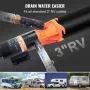RV Portable Macerator Pump, 12V, 12GMP Quick Release RV Waste Pump, RV Sewage Sewer Pump with Detachable Quick Connection Valve 