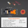 RV bærbar maceratorpumpe, 12V, 12GMP Quick Release RV