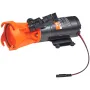 RV Portable Macerator Pump, 12V, 12GMP Quick Release RV Waste Pump, RV Sewage Sewer Pump with Detachable Quick Connection Valve 