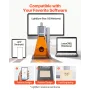 2-in-1 Dual Laser Engraver, 10,000 mm/s High Speed, Portable 20W Blue and 2W IR Laser Engraving Machine, 160 x 140 mm Engraving 