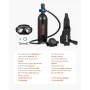 Mini Scuba Tank, 1L bærbar dykkertank til undervands