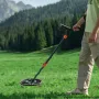 Metal Detector for Adults, 304.8 mm, Professional High Accuracy Gold Detector, IP68 Waterproof Search Coil with Display, Headpho