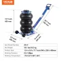 Air Jack, 3 ton/6600 lbs Triple Bag Air Jack, Airbag Jack med