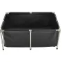 Canvas Fish Pond, 126,8 Gal Above Ground Fish Dam, Foldbar PVC