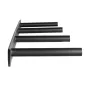 Floating Shelf Bracket 1 Pack, 230 lbs/104 kg Weight Capacity, 43x6.2x1.5 inch / 1092.2x157.4x38.1 mm, Heavy Duty Hidden Shelf B