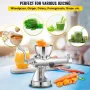 Manuel hvedegræs juicer rustfrit stål hånd krum hvedegræs