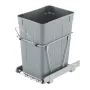 Pullout Trash Can for Kitchen Cabinets, Garbage Waste Recycling Bin, Under Mount Waste Container, with Heavy Duty Metal Full Ext