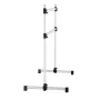 Ballet Barre, Aluminum Double Barre Bar for Home, Freestanding Portable Ballet Stretching Dance Bars, Height Adjustable Anti-Wob