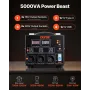 Spændingskonvertertransformator, 5000VA, tungt trin