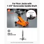 VEVOR Transmission Jack Adapter, 1100 lbs / 0.5 Ton Load Capacity Automotive Transmission Lift Adapter, Heavy-Duty Steel, for Fl