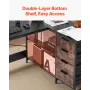 L-Shaped Computer Desk, 1.5m Reversible Corner Gaming Desk with