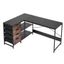 L-Shaped Computer Desk, 1.5m Reversible Corner Gaming Desk with