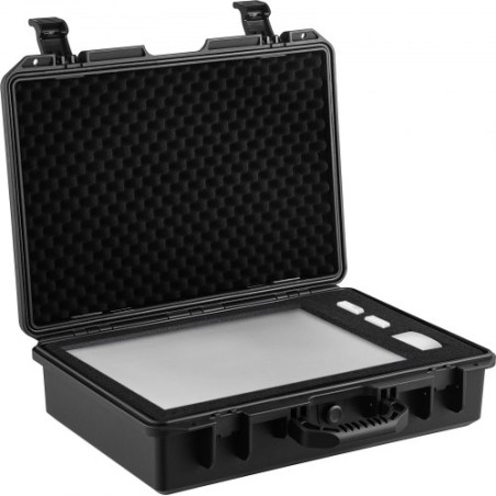 Waterproof Hard Case, 19 x 14 x 5 Inches, with Customizable Foam, Portable Protective Hard Camera Case, Shockproof for Laptop,